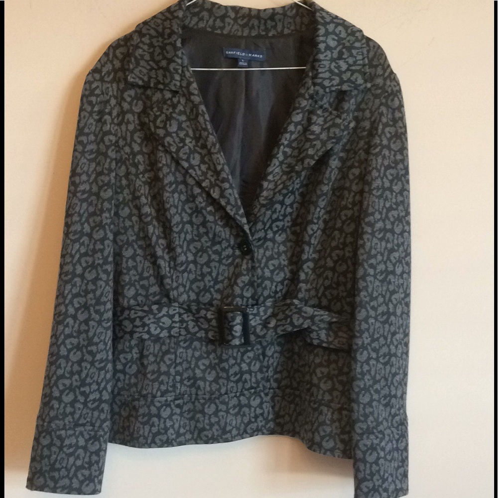 Leopard Print Blazer